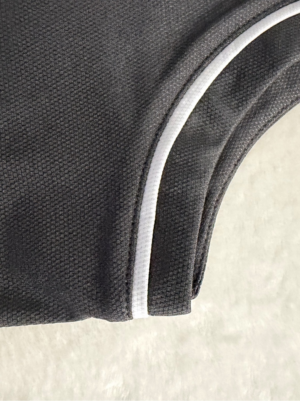 Original Penguin Charcoal Sleeveless Golf Polo Tank Top, Size L - Picture 5 of 15